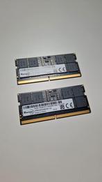32gb ddr5 sodimm ram 5600mhz (2x16gb) NIEUW, Computers en Software, RAM geheugen, Ophalen of Verzenden, DDR5, Laptop, 32 GB