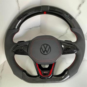 Volkswagen Golf 8 GTI R stuur LED rood carbon beschikbaar voor biedingen