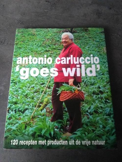 Antonio Carluccio goes wild, Livres, Livres de cuisine, Comme neuf, Enlèvement ou Envoi