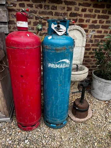 2 grandes Bonbonnes propane beschikbaar voor biedingen
