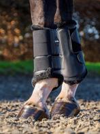 LeMieux Fleece Edged Mesh Brushing Boots Zwart M+L+XL SALE!, Ophalen of Verzenden, Nieuw, Overige toepassingen