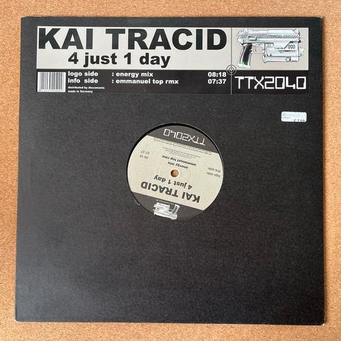 Kai Tracid – 4 Just 1 Day (Emmanuel Top rmx, Tracid Traxxx), Cd's en Dvd's, Vinyl | Dance en House, Gebruikt, Techno of Trance