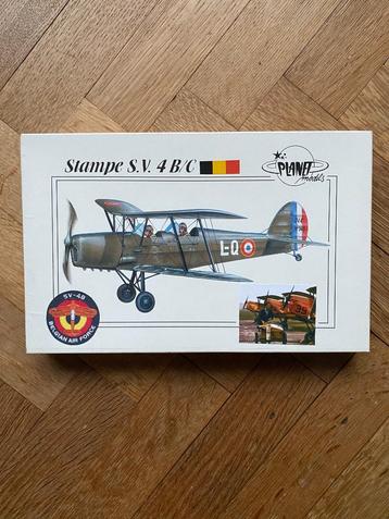 STAMPE S.V. 4 B/C - BELGISCHE LUCHTMACHT - 1:72 beschikbaar voor biedingen