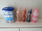 Difrax babyflesjes + toren melkpoeder + nutrilon groeimelk, Ophalen, Zo goed als nieuw, Overige typen