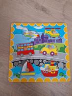 Houten puzzel voertuigen, Enlèvement ou Envoi, Comme neuf