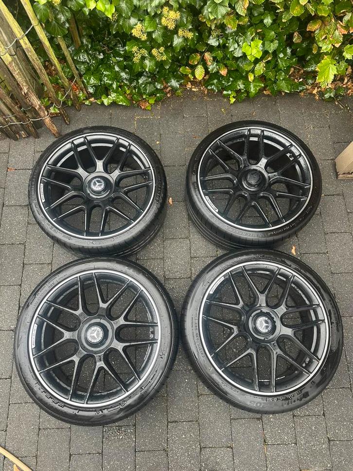 Mercedes AMG velgen (c klasse, e klasse, etc), Autos : Pièces & Accessoires, Pneus & Jantes, Pneu(s), Enlèvement