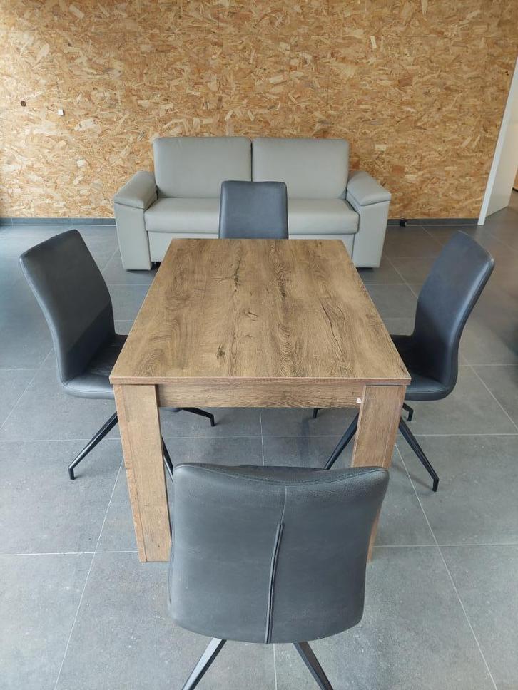 Tafel en 4 stoelen, Maison & Meubles, Tables | Tables à manger, Utilisé, 50 à 100 cm, 100 à 150 cm, Quatre personnes, Rectangulaire