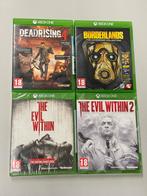 Deadrising 4 Borderlands Collection Evil Within 1-2 XBOX ONE, À partir de 18 ans, Aventure et Action, Enlèvement ou Envoi, Neuf