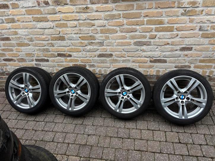 Breedset origineel BMW 18 inch 5x120, Auto-onderdelen, Banden en Velgen, Band(en), 18 inch, Ophalen