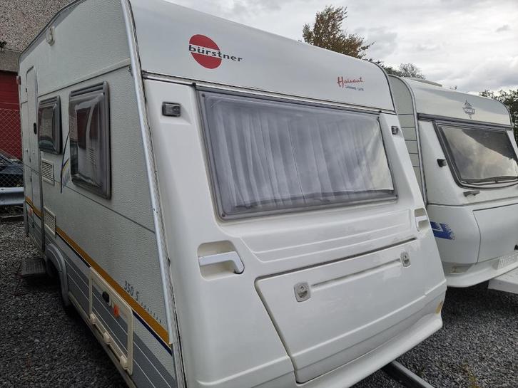 BÜRSTNER 350S Sportiv --- KEURINGSVRIJ, Caravans en Kamperen, Caravans, Bedrijf, Bürstner, Ophalen