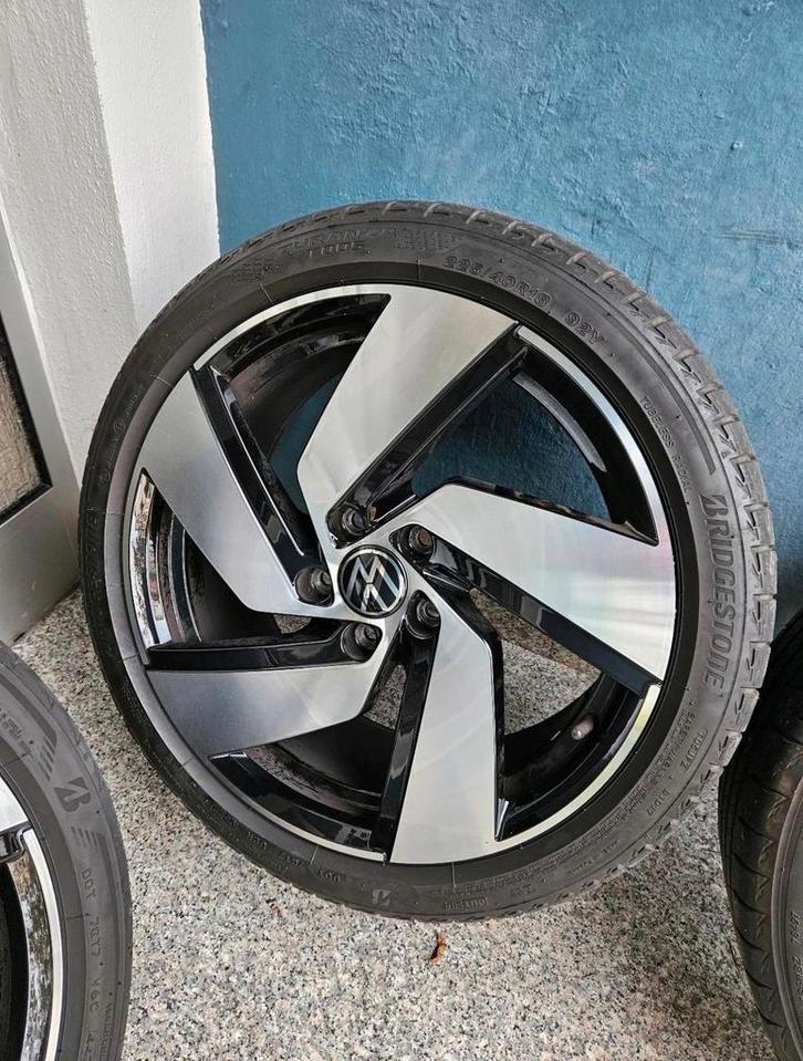 Volkswagen Richmond 18p golfwielen GTI | R | GTD | GTE, Auto-onderdelen, Banden en Velgen, Banden en Velgen, Zomerbanden, 18 inch