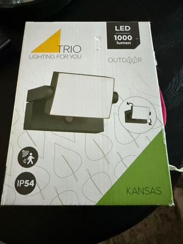 Wandlamp buiten | Kansas | 3000K | IP54 | Antraciet | 10W | beschikbaar voor biedingen