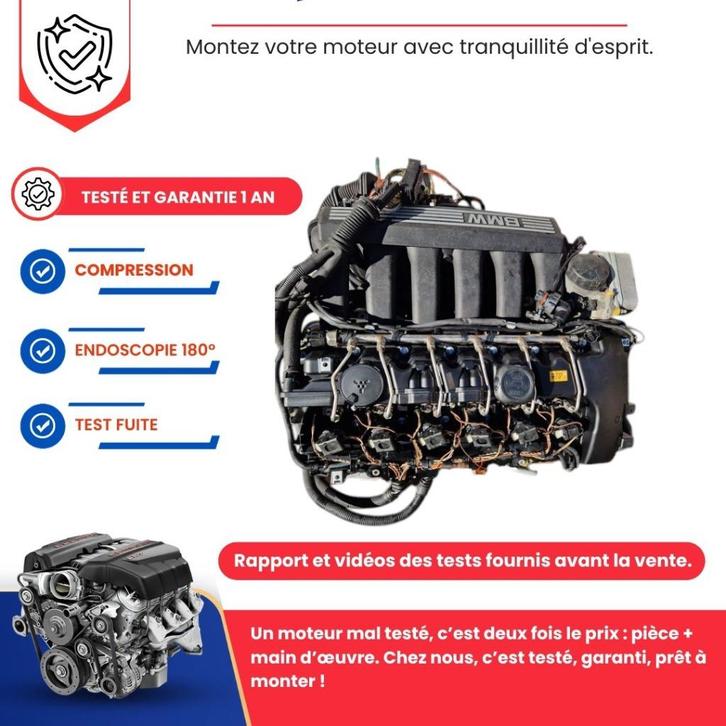 Bmw 325i 330i e90/525i 530i e60/630i motor, Auto-onderdelen, Motor en Toebehoren, BMW, Nieuw, Ophalen of Verzenden