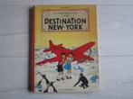 Destination New-York - B22 1957, Gelezen, Ophalen of Verzenden, Eén stripboek, Hergé