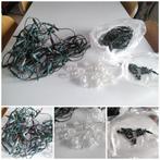 Ancienne grande guirlande de Noël + ampoules & pièces, Enlèvement ou Envoi, Utilisé