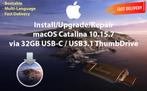 Installeer macOS Catalina 10.15.7 via USB-C Stick zonder DVD, Computers en Software, Nieuw, MacOS, Verzenden