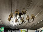 Landelijke kroonluchter met kapjes, Ophalen, Zo goed als nieuw, Metaal, Landelijk, cottage