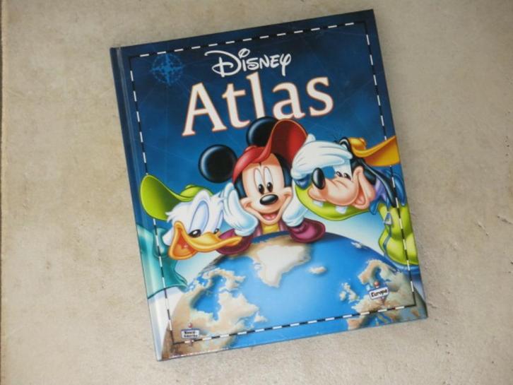 Boek Disney Atlas, nieuw, Boeken, Kinderboeken | Jeugd | onder 10 jaar, Nieuw, Non-fictie, Ophalen of Verzenden