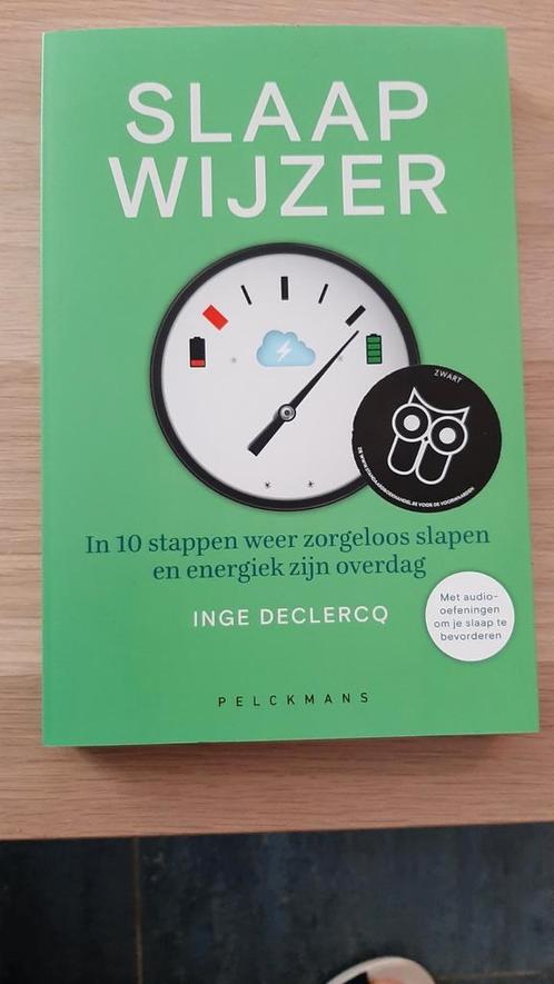 Inge Declercq - Slaap wijzer, Boeken, Gezondheid, Dieet en Voeding, Zo goed als nieuw, Ophalen of Verzenden