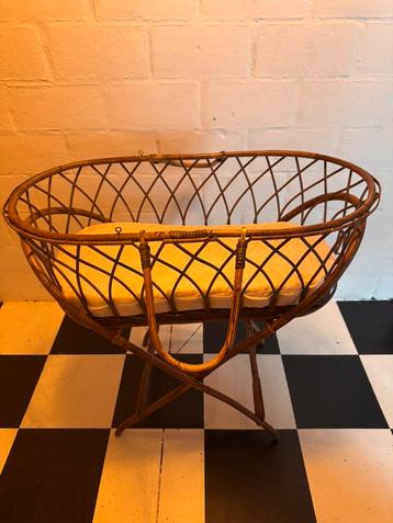 Vintage rotan mand, Enlèvement, Utilisé