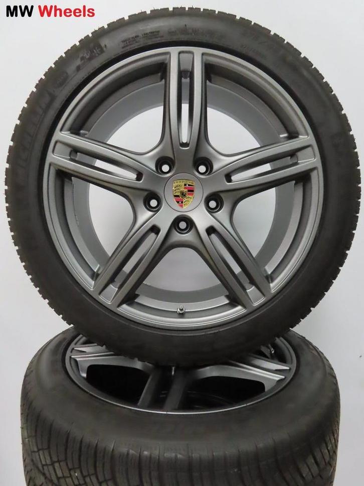 Originele Porsche Panamera 20 inch velgen 971 winterbanden, Auto-onderdelen, Banden en Velgen, Banden en Velgen, Winterbanden