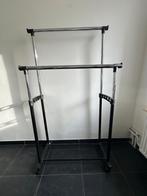 2x Kledingrek verstelbaar – zo goed als nieuw - Jysk, Ophalen, Met wielen, Nieuw