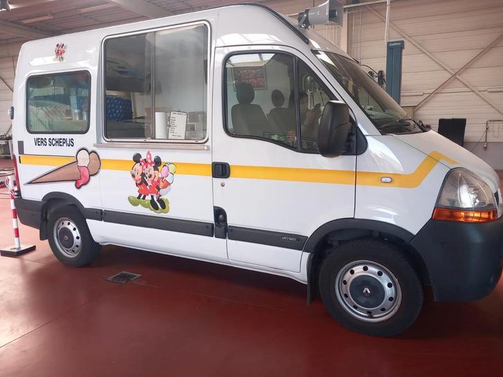 Jouw bussines starten in 2026? 2 ijswagens over te nemen!, Auto's, Bestelwagens en Lichte vracht, Particulier, Ophalen