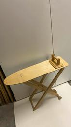 Strijkplankje met strijkijzertje hout, Huis en Inrichting, Ophalen, Gebruikt, Hout