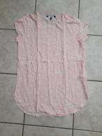 Roze blouse met witte vogeltjes, Maat 38/40 (M), Ophalen of Verzenden, Roze, Zo goed als nieuw