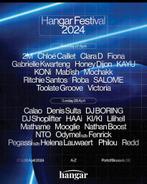 Hangar Festival Brussels 2024 - 2 tickets Sunday, Tickets en Kaartjes