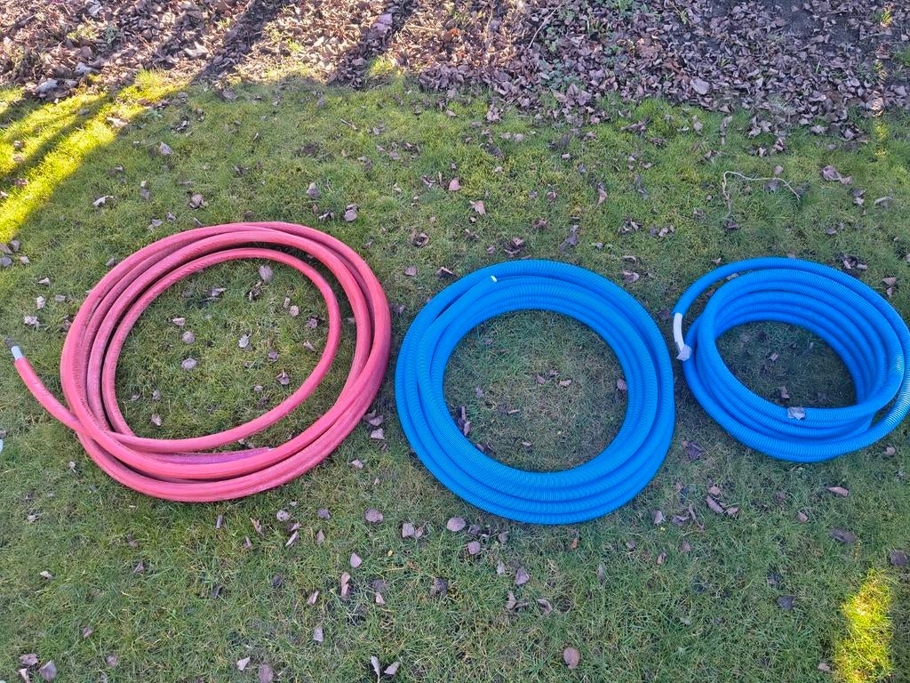 Meerlagenbuis sanitair en cv, Ophalen