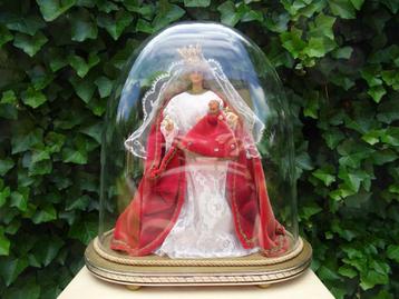 Vlaamse Heilige Maria met Kind onder stolp beschikbaar voor biedingen