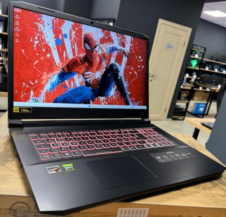 Gaming Laptop Acer Nitro 5 17,3" - Ryzen -RTX 3060-SSD-144Hz, Computers en Software, Windows Laptops, Zo goed als nieuw, 17 inch of meer