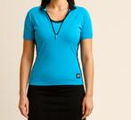 Santini dames fietsshirt met binnen top maat 38, Maat 38/40 (M), Santini, Blauw, Overige typen