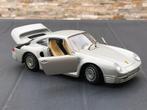 Burago Porsche 959 1/24, Ophalen of Verzenden, Zo goed als nieuw, Auto, Burago
