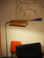 Vintage gouden vloerlamp, leeslamp, Ophalen