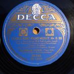 Charlie Kunz – Piano Medley No. D.88 - 78 toeren, Jazz, Gebruikt, Ophalen of Verzenden, Voor 1940