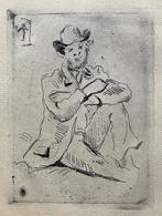 Ets Paul Cézanne (1839-1906) Armand Guillaumin au Pendu, Enlèvement