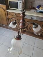 Luster, Huis en Inrichting, Lampen | Kroonluchters, Ophalen, Gebruikt, Glas