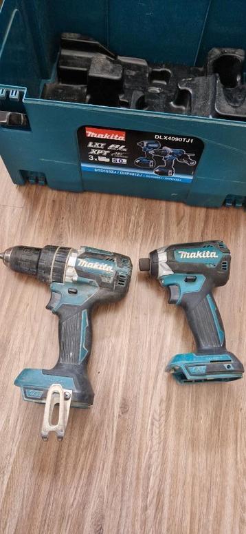 Perceuse à percussion 18 V et tournevis Makita, Enlèvement ou Envoi, Utilisé, Foreuse et Perceuse, Vitesse variable