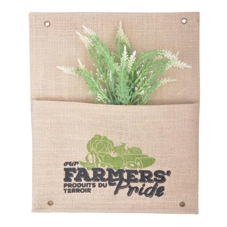Farmers' Pride - jute (enkele) muurzak / plantenzak, Tuin en Terras, Werkkleding, Nieuw, Ophalen of Verzenden