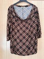 Bruine blouse Lola&Liza maat 46 (nr3979), Kleding | Dames, Blouses en Tunieken, Bruin, Lola & Liza, Maat 46/48 (XL) of groter