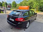 Peugeot 308 SW 1.2Benzine 2020 Navi AC Garantie 72.000kms, Auto's, Voorwielaandrijving, Stof, 1199 cc, Zwart