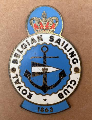 Emblème de yacht de plaisance  du Royal Belgian Sailing club