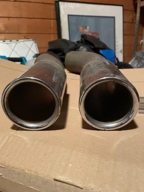dubbele uitlaat van roestvrij staal en BMW F36 zwarte diffus, Auto diversen, Tuning en Styling, Ophalen