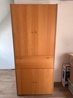 Kast met 4 deuren en 1 diepe lade met 3 vakken, Ophalen, Overige materialen, Gebruikt, 70 tot 120 cm