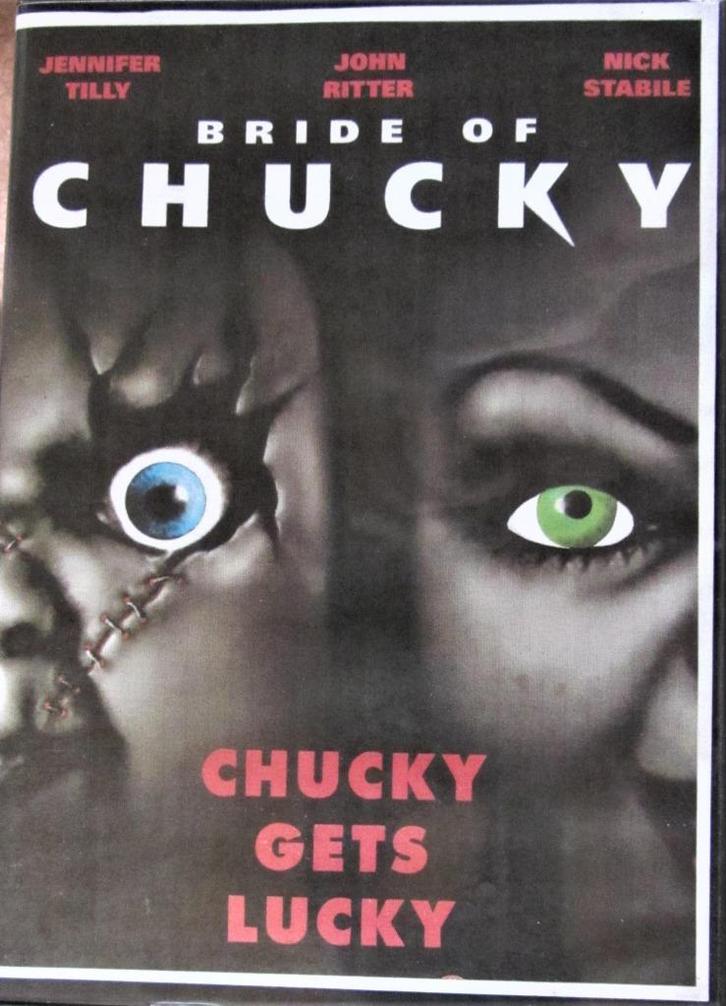 DVD HORROR- BRIDE OF CHUCKY, Cd's en Dvd's, Dvd's | Horror, Zo goed als nieuw, Overige genres, Alle leeftijden, Ophalen of Verzenden