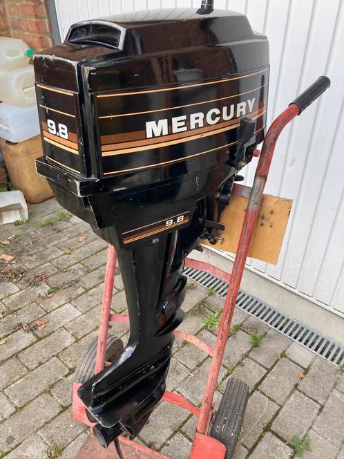 Moteur hors bord Mercury 9.9, Watersport en Boten, Buiten- en Binnenboordmotoren, Gebruikt, Benzine, Buitenboordmotor, 5 tot 10 pk