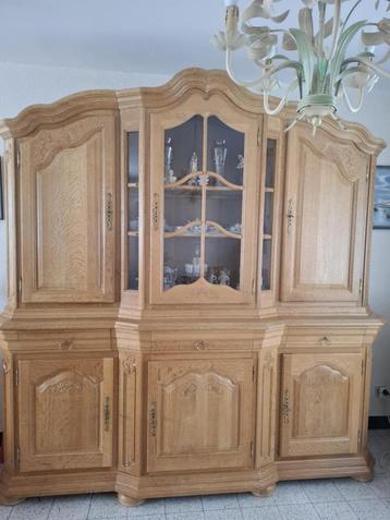 Buffet 3 portes + Vaisselier, 200 cm ou plus, Comme neuf, Enlèvement, 200 cm ou plus