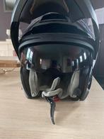 Schuberth C4 Pro zwart maat L 59 met SC1 Advanced, Autres marques, Seconde main, Enlèvement, Casque système